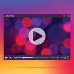 video bokeh museum internet 2020 showing soft cinematic blur lights creating calm artistic digital visual experience online