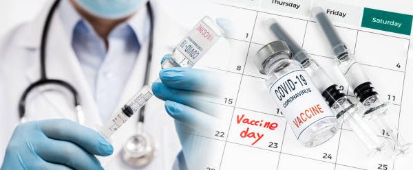 Person receiving covexin vaccine injection at clinic for safe disease protection