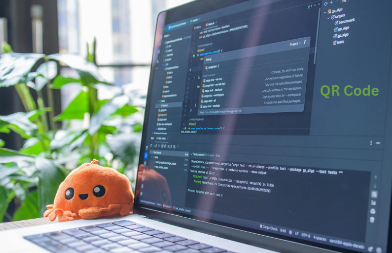 Passenger scanning sealdah uts qr code at railway station for mobile ticket booking