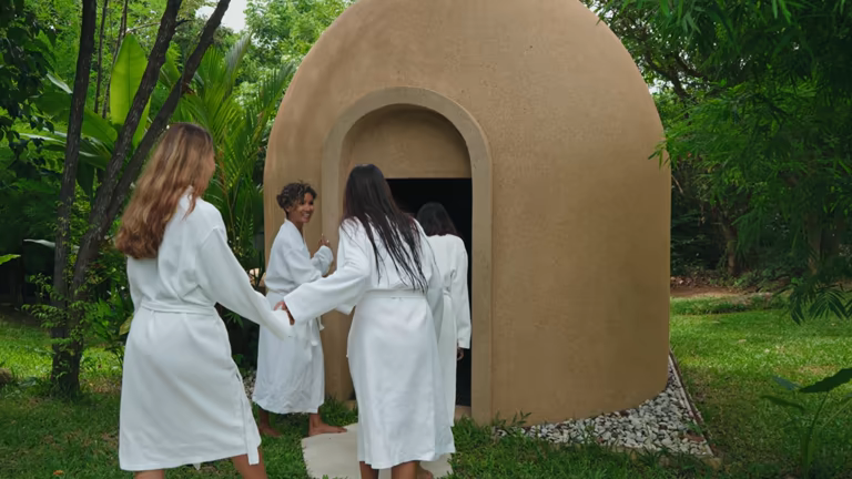 hormita daily wellness routine in nature setting with sunlight and calm healthy lifestyle practice